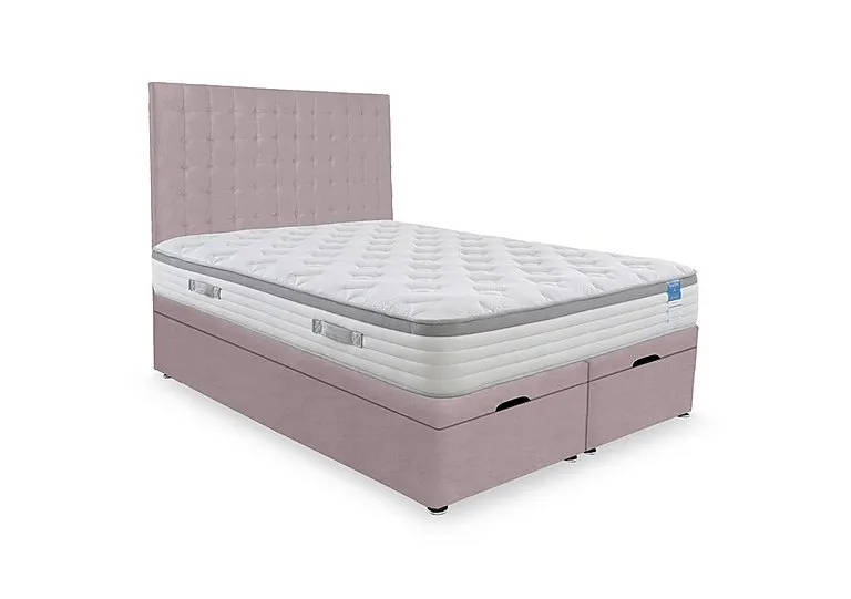 Hybrid 360 End Lift Ottoman Divan Set - King Size - Plush Lilac