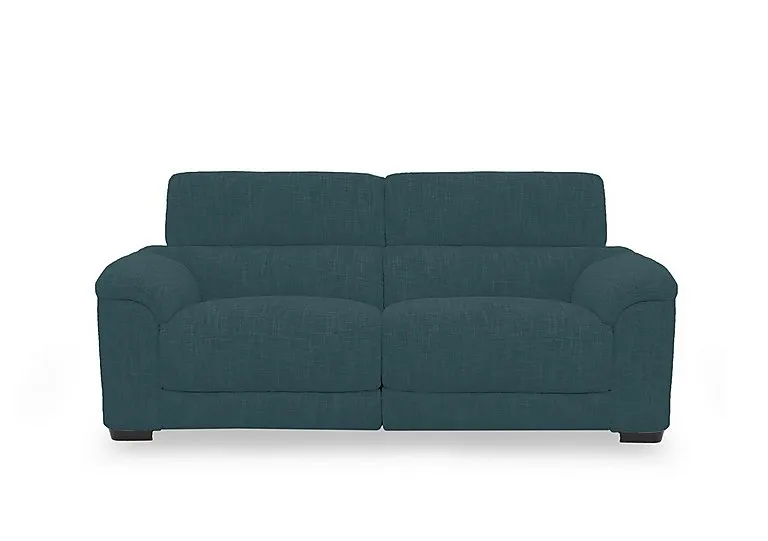 Nova Fabric 3 Seater Power Recliner Sofa with Power Headrests - Peacock