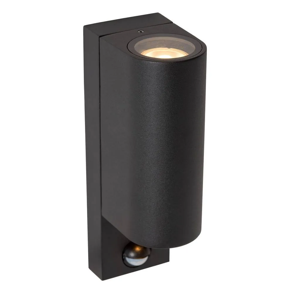 Netlighting Lucide ZARO IR Wall spotlight Outdoor 2xGU10 IP65 Black 3