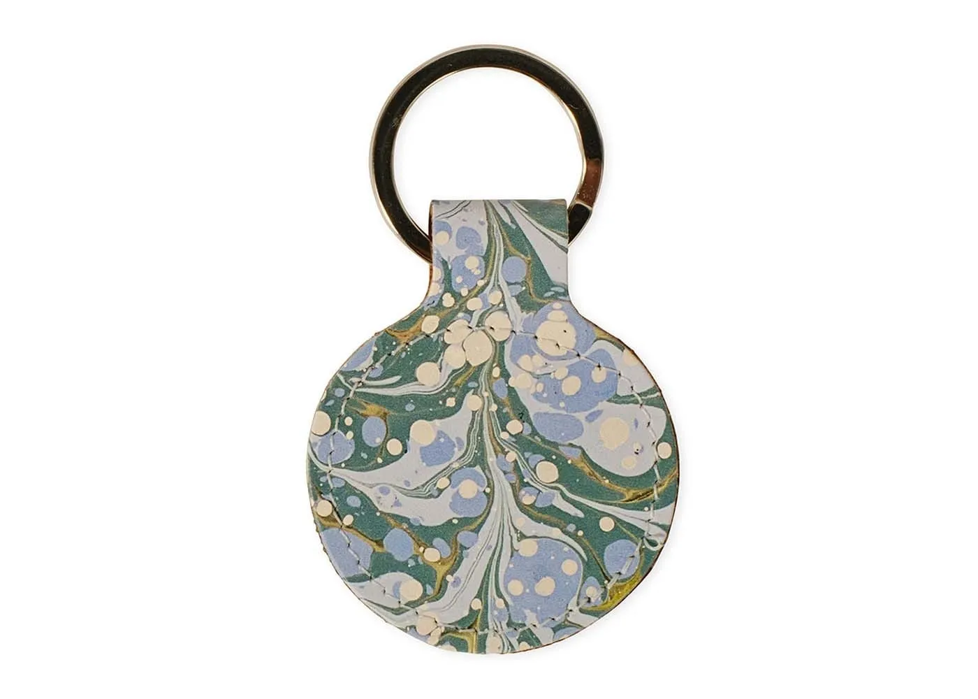 Undercover Key Ring Marble Blue
