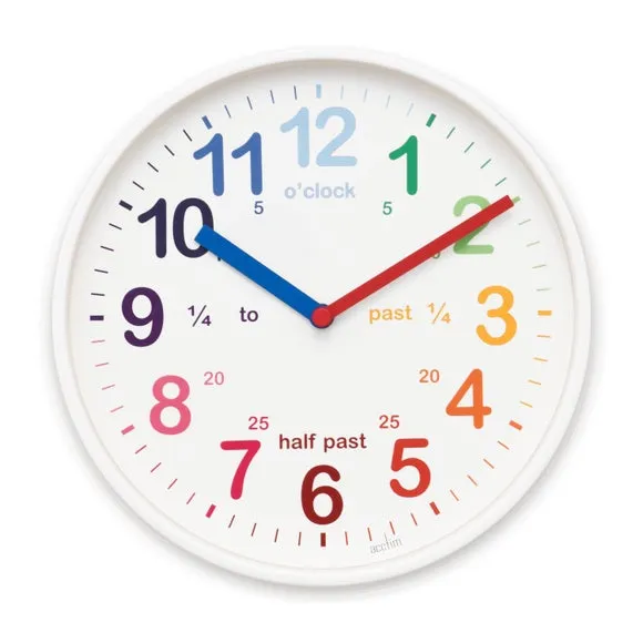 Acctim Wickford Time Teaching Kids Wall Clock 2