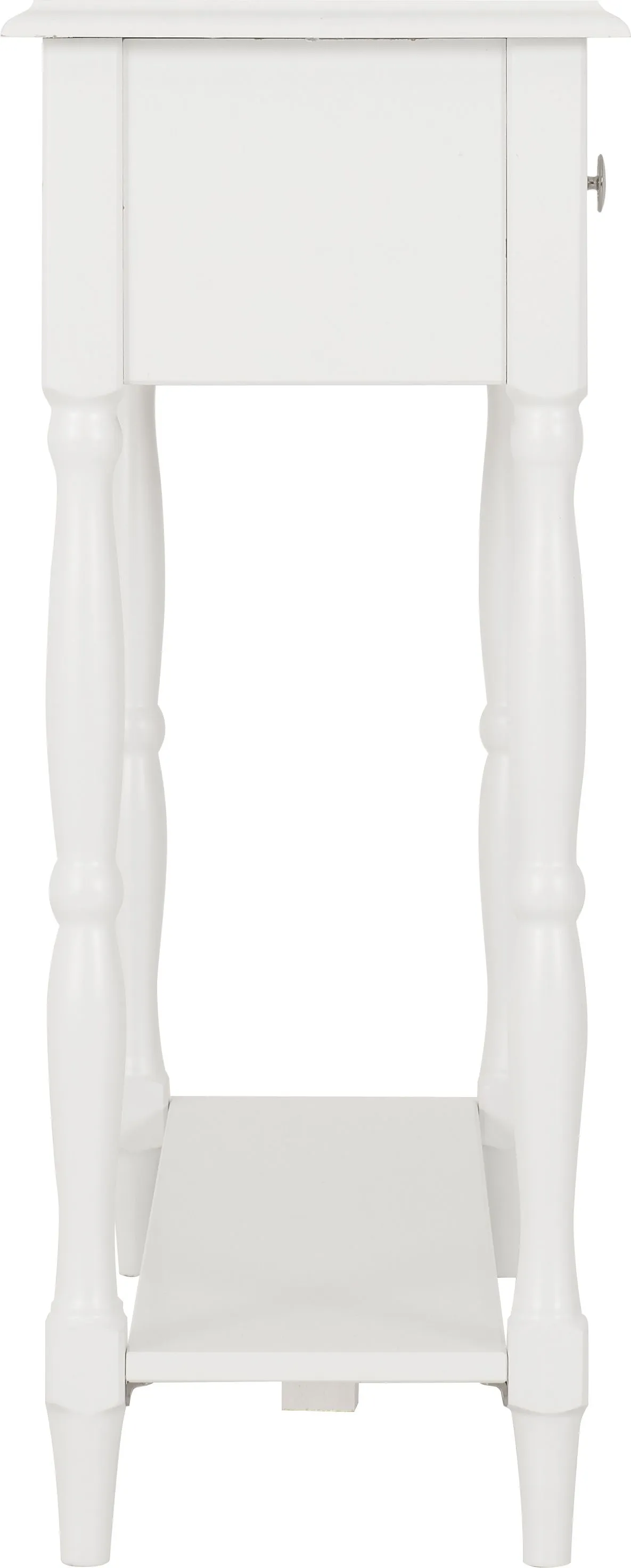 Seconique Stratford 2 Drawer Console Table in White 5