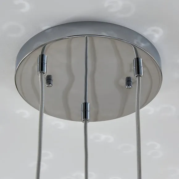 Disco Ball 3 Light Adjustable Cluster Ceiling Light 4