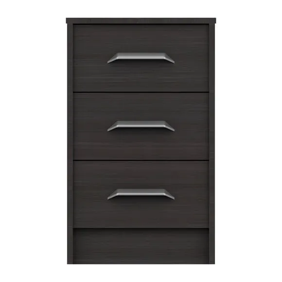 Florine 3 Drawer Bedside Table