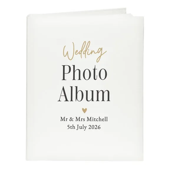 Personalised Traditional Wedding Photo Album 3