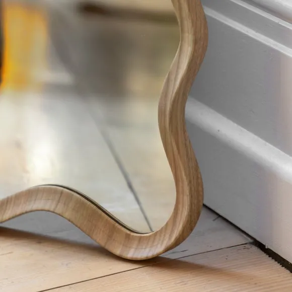 Cedar and Sage Willow Leaner Mirror 3