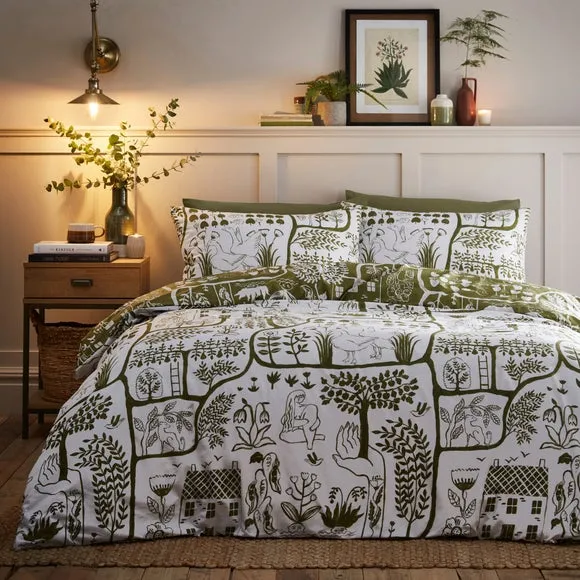 Furn. Frida Duvet Cover & Pillowcase Set 1