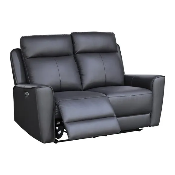 Aspire Elmhurst Leather Power 2 Seater Recliner Sofa 3