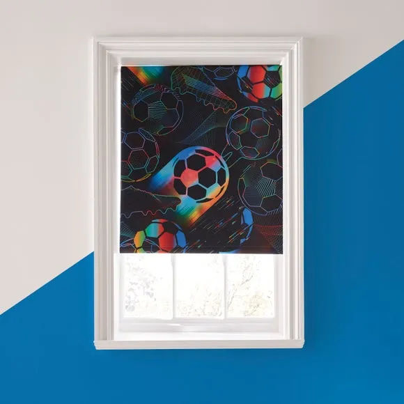 Bright Football Blackout Roller Blind 2