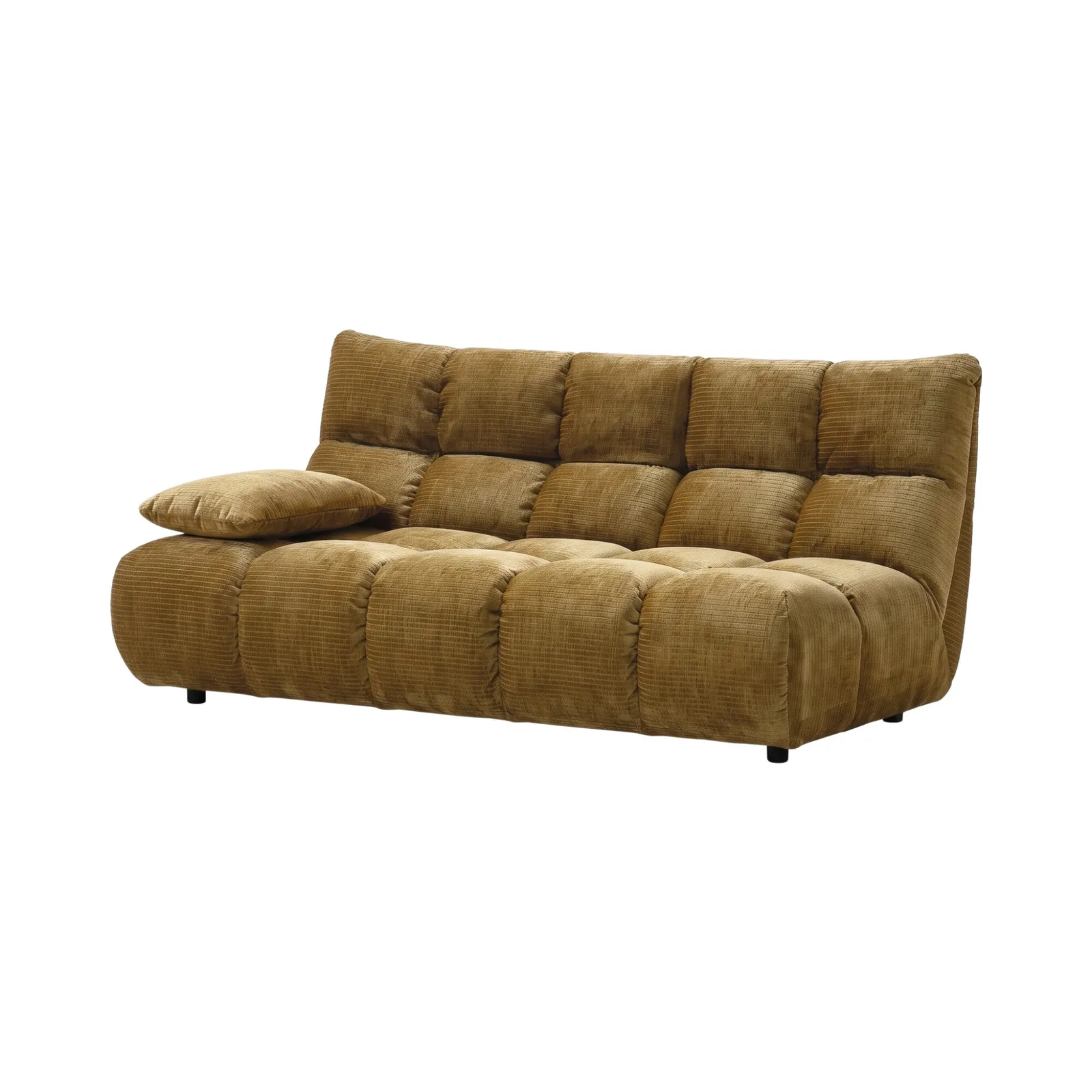 Bryce 2.5 Seater With Armrest Left, Yellow | Barker & Stonehouse 2