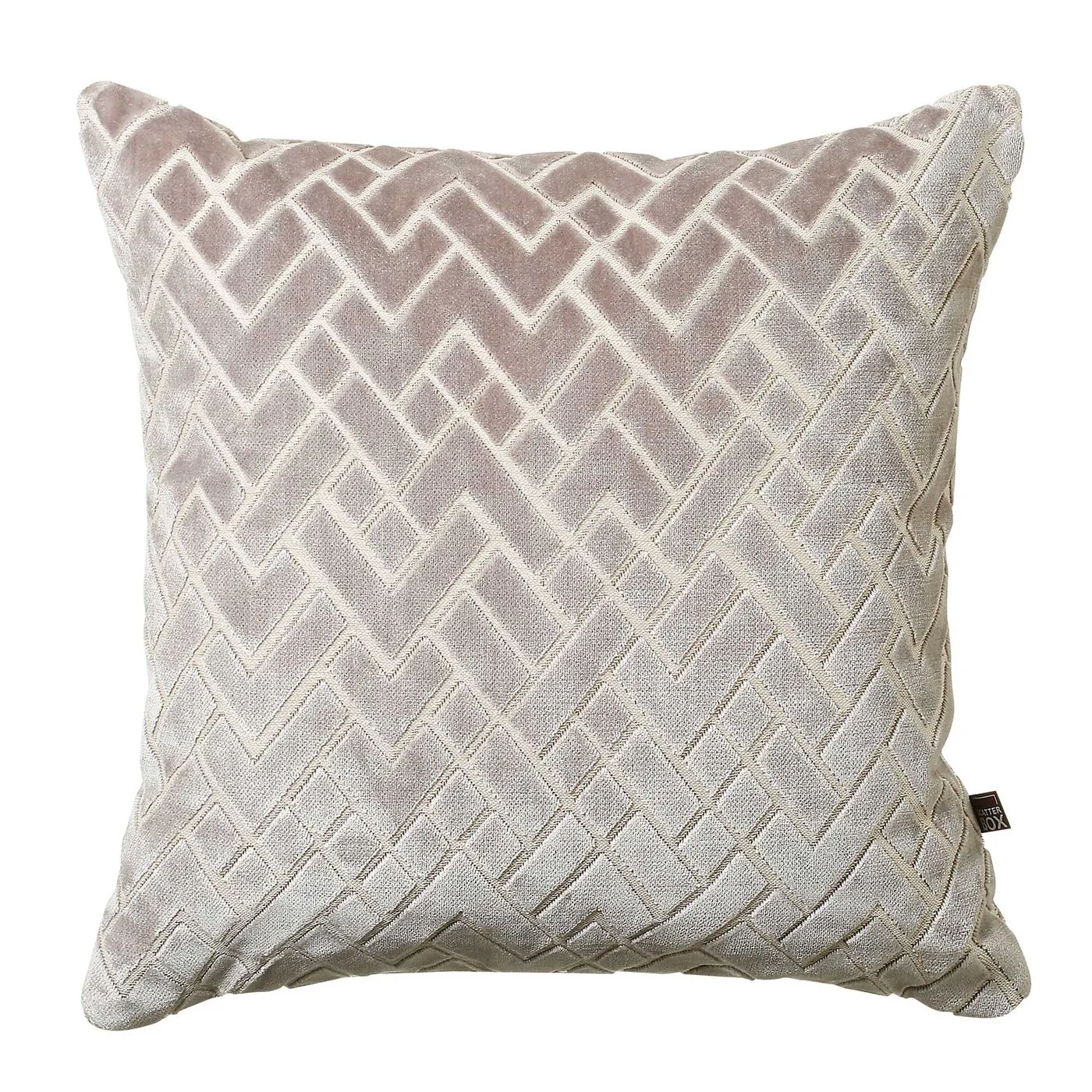 Fracture Cushion, Grey