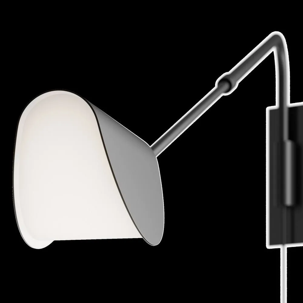 Netlighting Maytoni Mollis Modern Wall Lamp Black G9 5