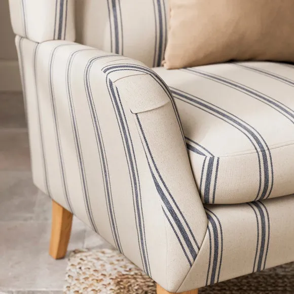 Charnwood Folkstone Stripe Occasional Armchair 3