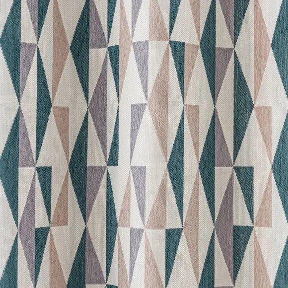 Elements Triangles Eyelet Curtains 3