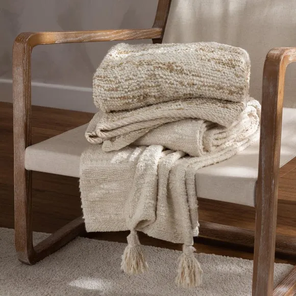 Heath Cotton Throw Blanket 130cm x 180cm 4