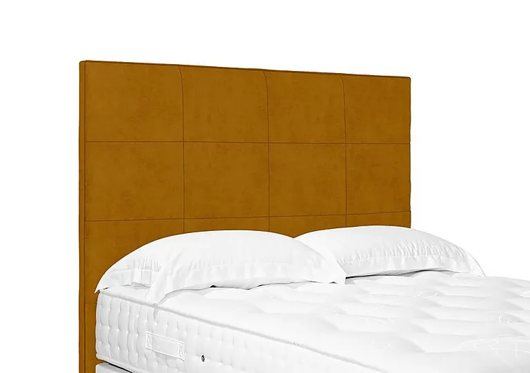Artisan Collection Elwood High Floor Standing Headboard - Single - Plush Corn