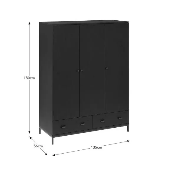 Fulton Triple Wardrobe 5