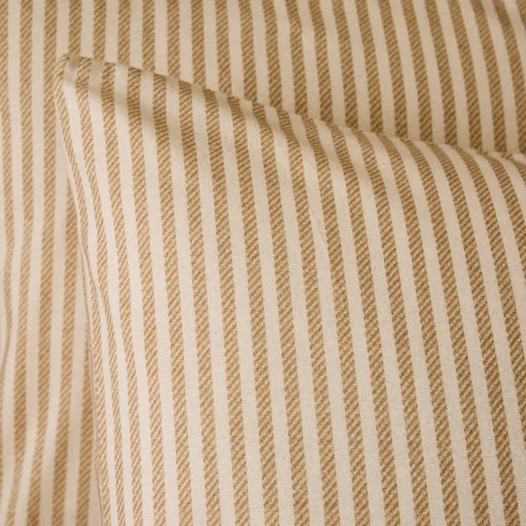 Camille Stripe 100% Brushed Cotton Standard Pillowcase Pair 2