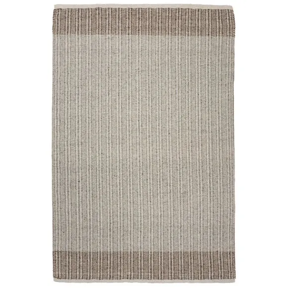 Rowen Striped Wool Rug 5