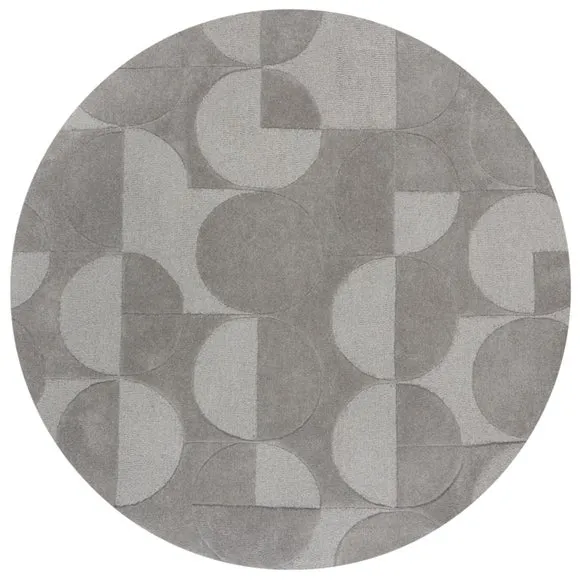 Gigi Geometric Wool Rug 5