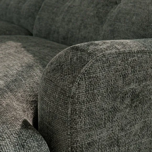 Martha Chunky Chenille Full Corner Sofa 4