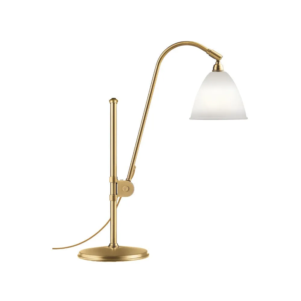 Gubi Bestlite BL1 Table Lamp Brass Base Bone China Shade 2