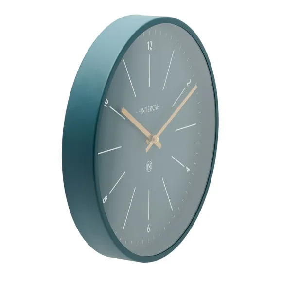 Interval Metal Wall Clock 2