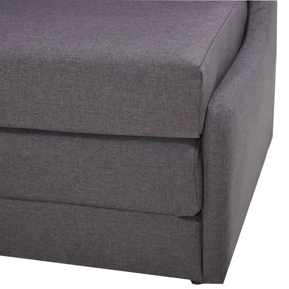 Dos Fabric Double Sofa Bed 6