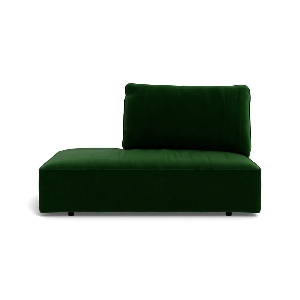 Heal's Morven Left Hand Facing Open End Unit Smart Velvet Forest 1