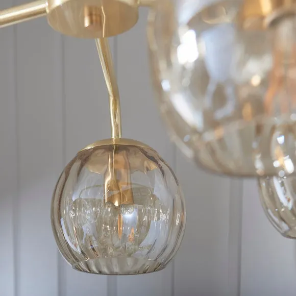 Vogue Arkoma Glass 5 Light Chandelier 5