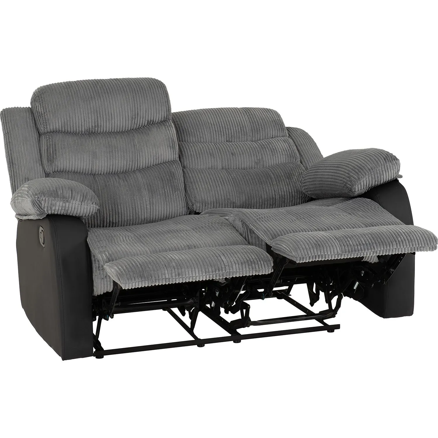 Seconique Roma 3+2 Recliner Suite in Grey 6
