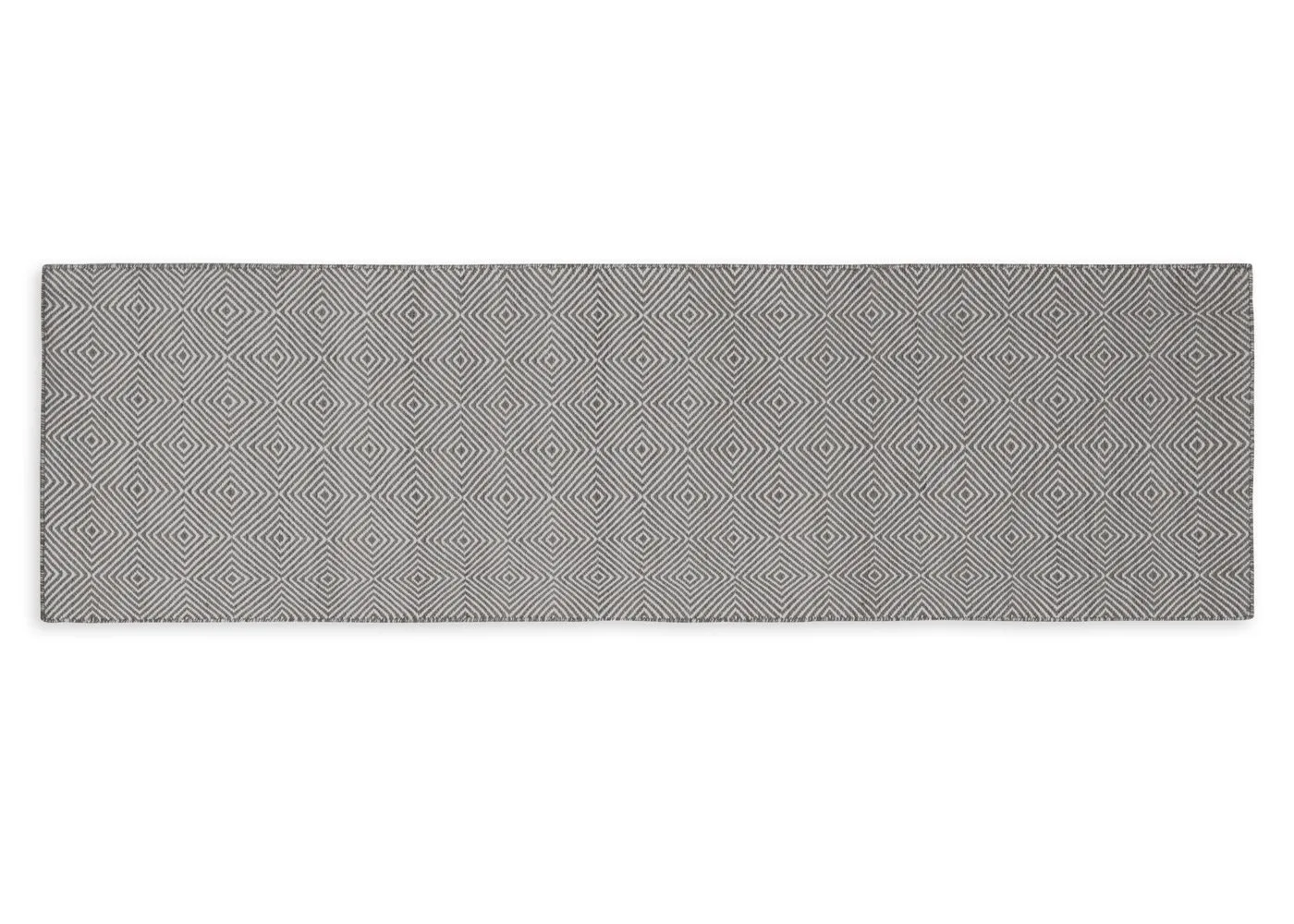 Heal's Romilly Recycled Runner Grey 70 x 230cm