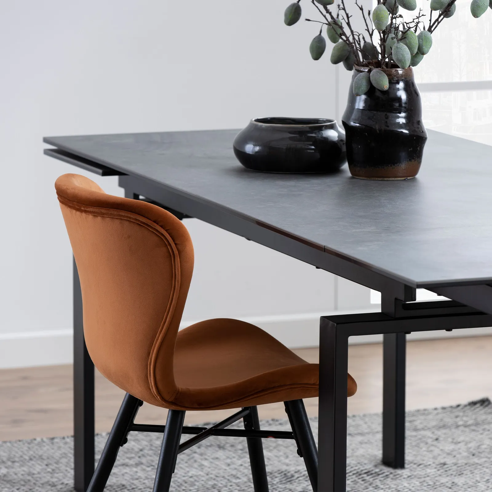Furniture To Go Batilda Dining Chair in Copper Set of 2 in Brown 5