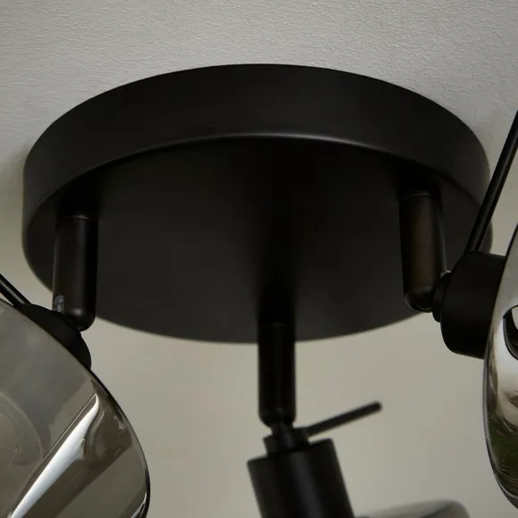 Erin 3 Light Adjustable Semi Flush Spotlight 4