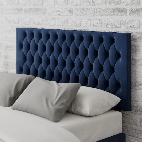 Monroe Plush Velvet Headboard 1