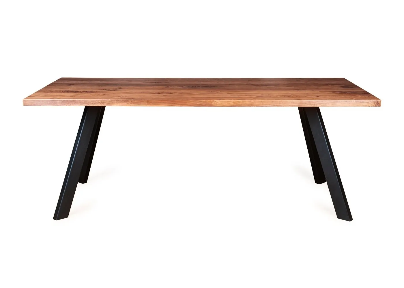 Heal's Madrid Table 160x90cm Blonde Oiled Oak Chamfered Edge Not Filled