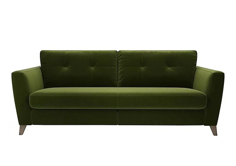Hermione 4 Seater Fabric Sofa - Woodland Moss