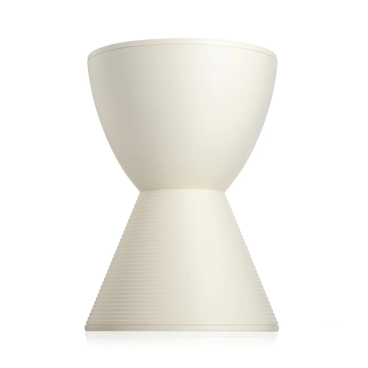 Kartell Prince Aha Stool, White Plastic | Barker & Stonehouse 2