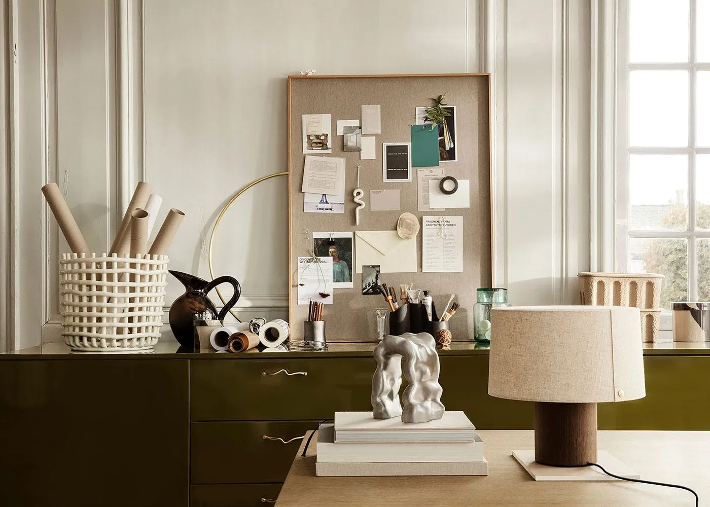 ferm LIVING Eclipse Shade Short Natural 3