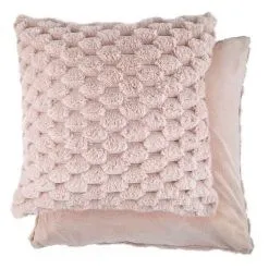 New Edge Blinds Leah Collection Deluxe Cushion Cover in Pink