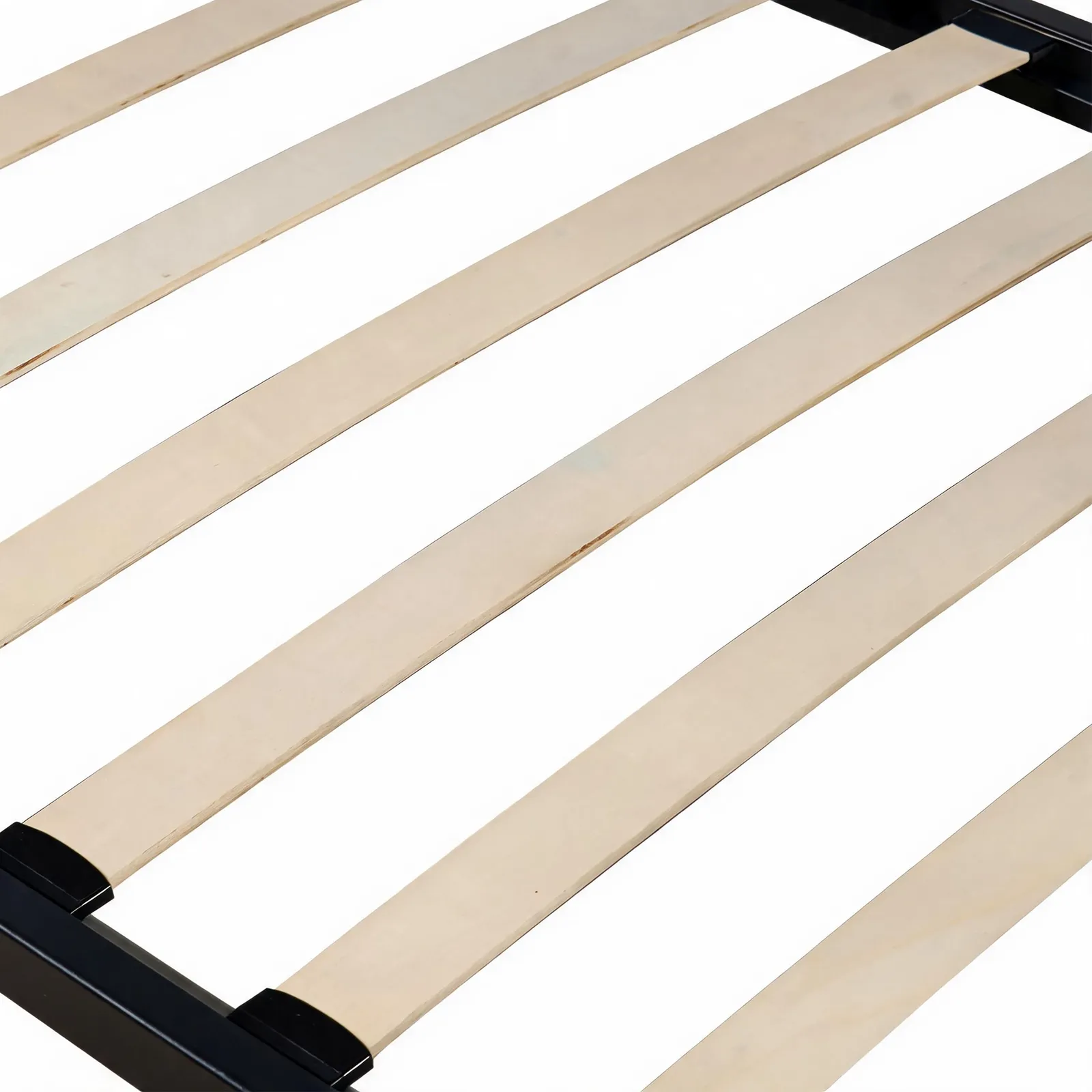 Comfy Living Ltd Scroll Effect Metal Bed Frame in Black 6