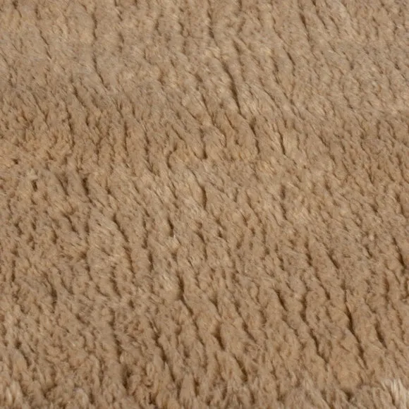 Faroe Wool Look Washable Faux Fur Rug 2