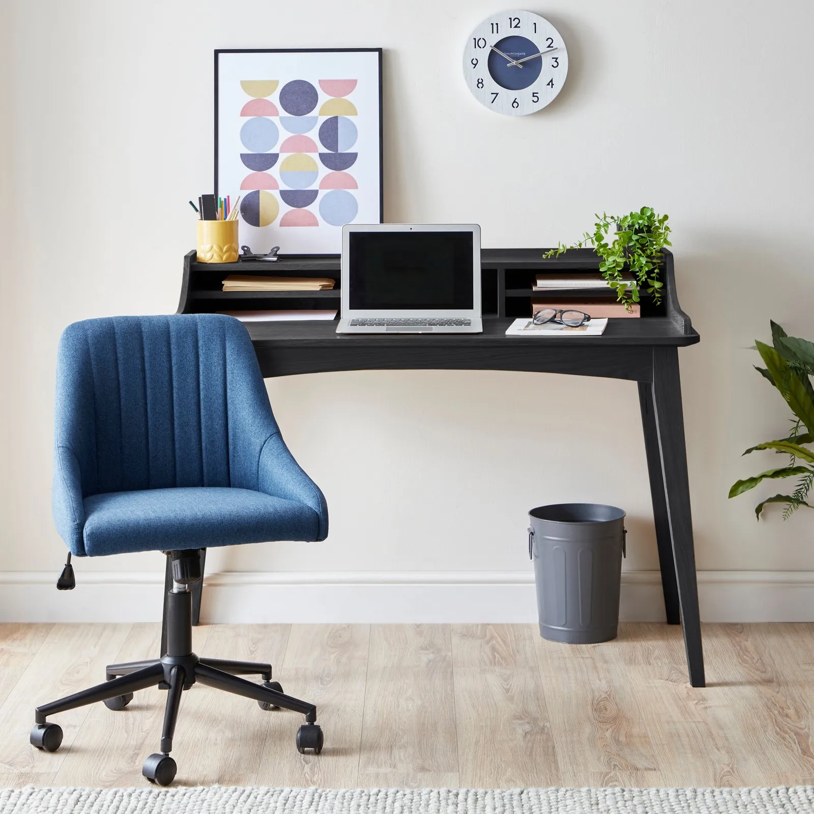 Denton Black Desk Black
