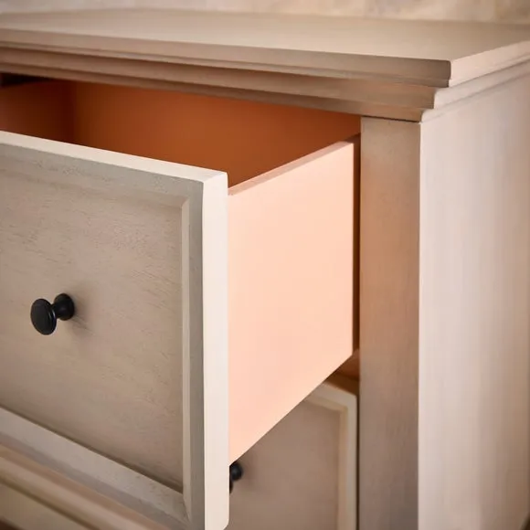 Origin of Colour 2 Drawer Wide Bedside Table 5