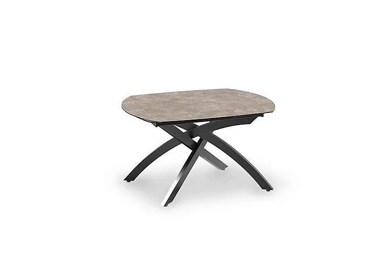 Rafa Swivel Extending Dining Table - 120-cm