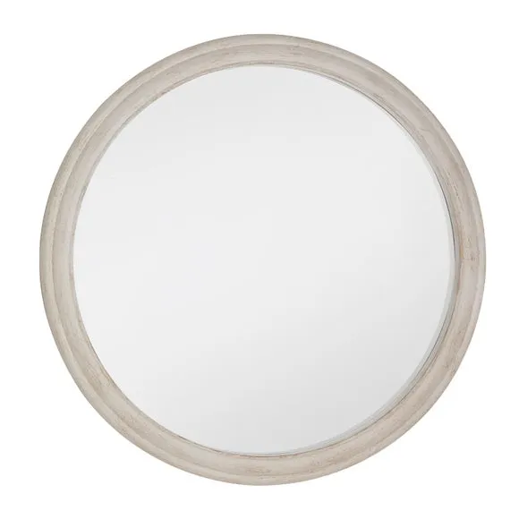 Churchgate Painted Oak Effect Round Wall Mirror 3
