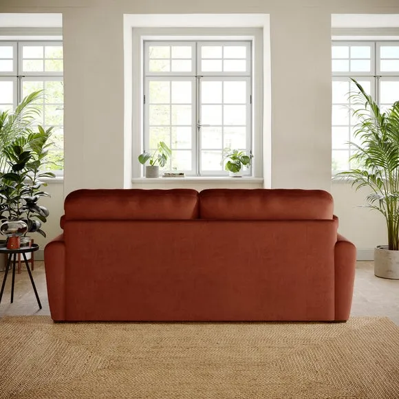 Milton Matte Velvet 3 Seater Sofa 2