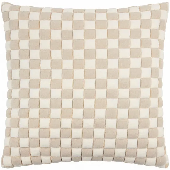 Furn. Softie Checkerboard Square Cushion 2