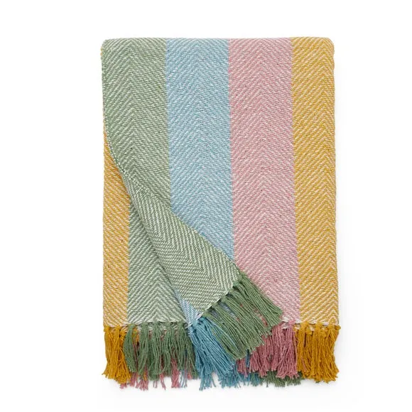 Jenson Herringbone Throw Blanket 4