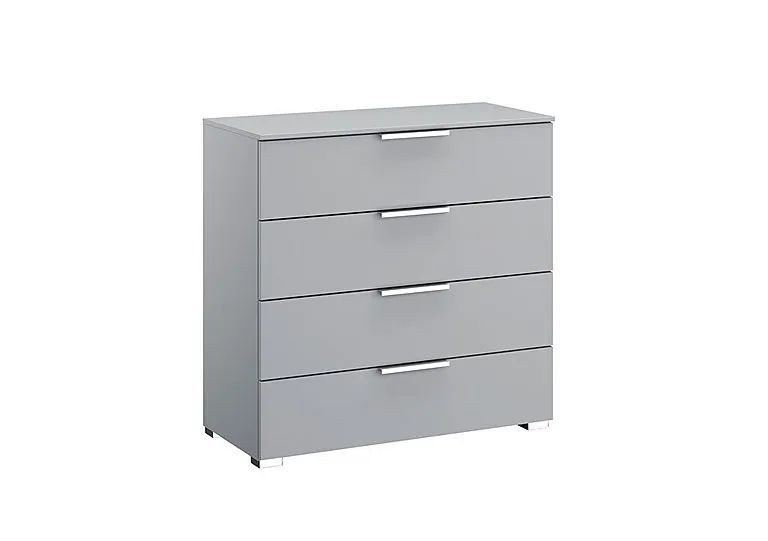 Formes Decor 4 Drawer Wide Chest - Silk Grey